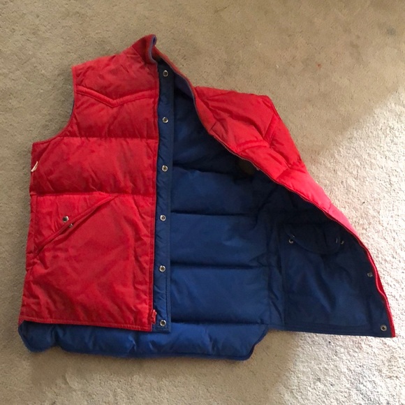 80s REVERSIBLE RETRO VEST - Picture 2 of 2